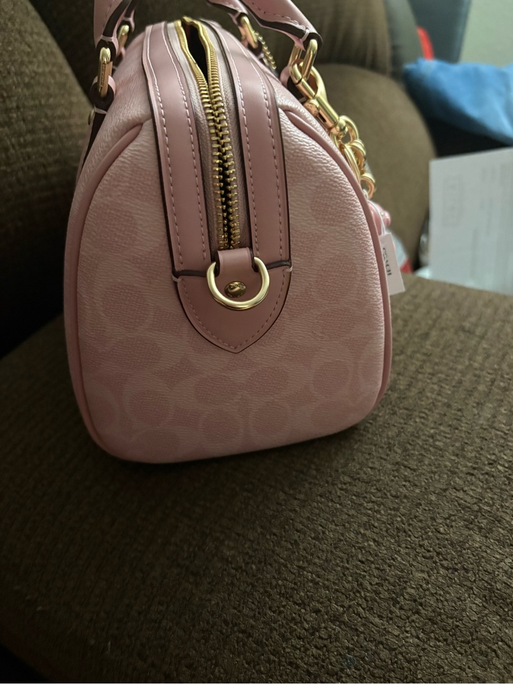 Coach Powder Pink Rowan2025/medium - Picture 10 of 11